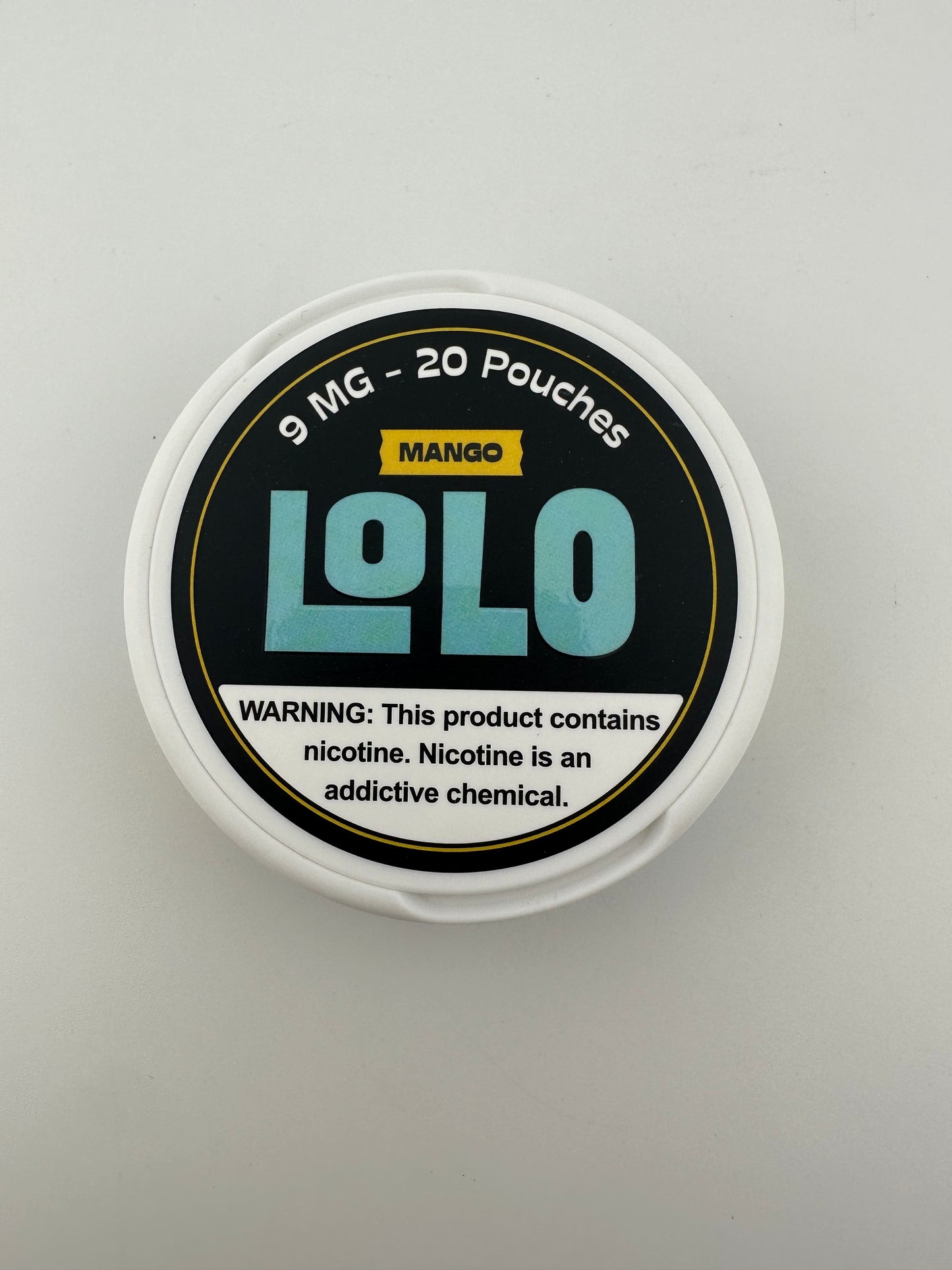 LoLo Nicotine Pouches Mango 9mg & 12mg