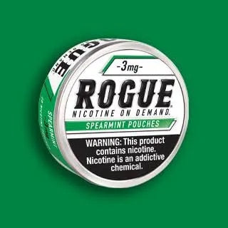 Rogue Spearmint Nicotine Pouches 3mg & 6mg