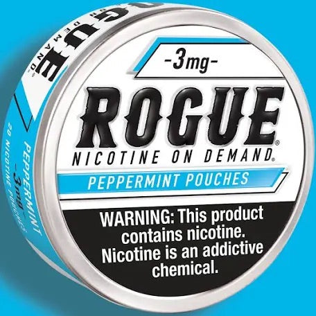 Rogue Peppermint Nicotine Pouches 3mg & 6mg