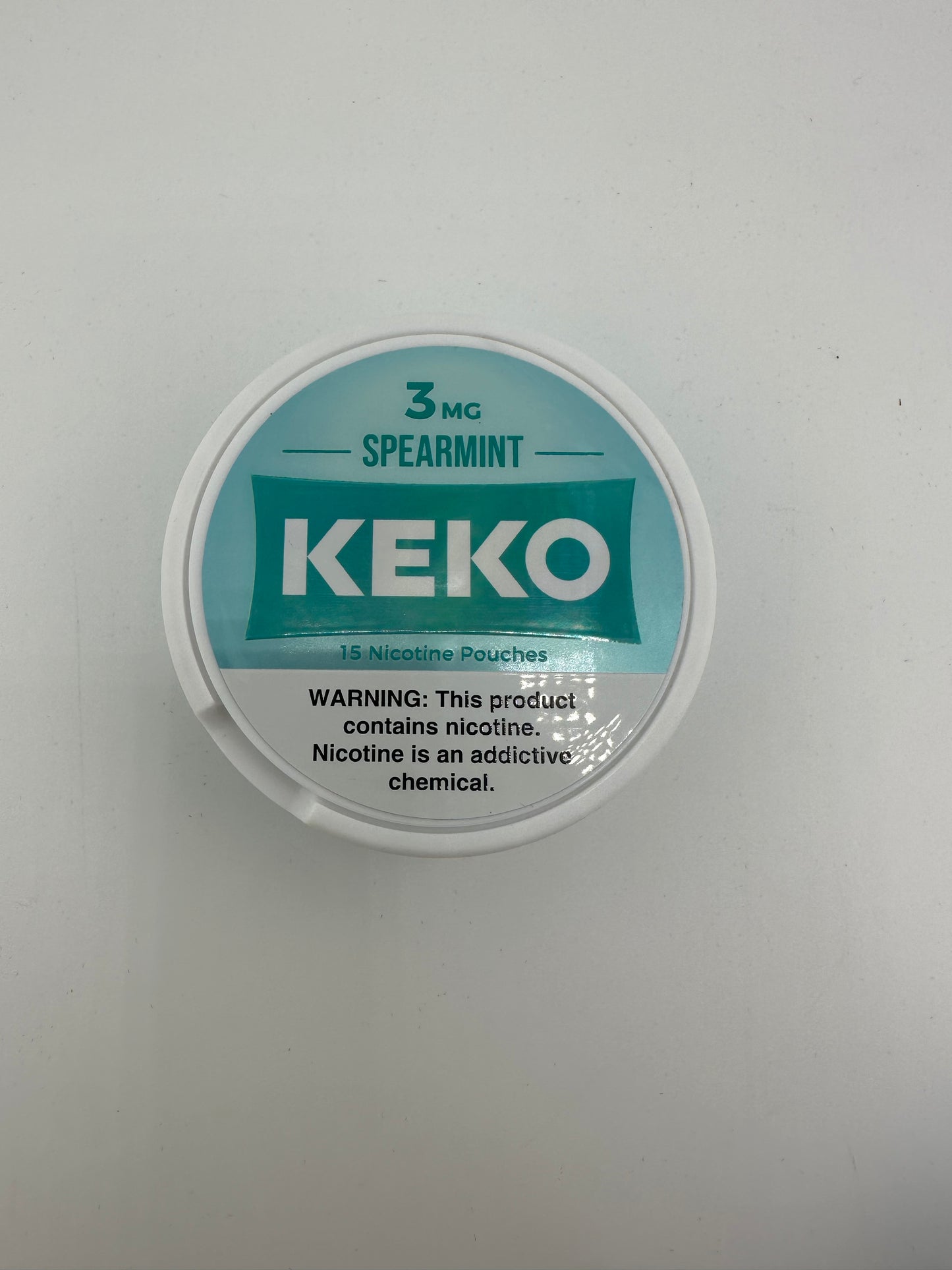 Keko Nicotine Pouches Spearmint 3mg & 6mg