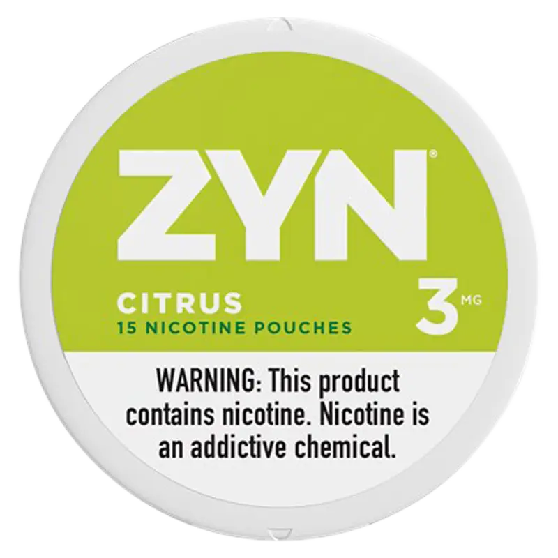 Zyn Citrus Nicotine Pouches 3mg & 6mg