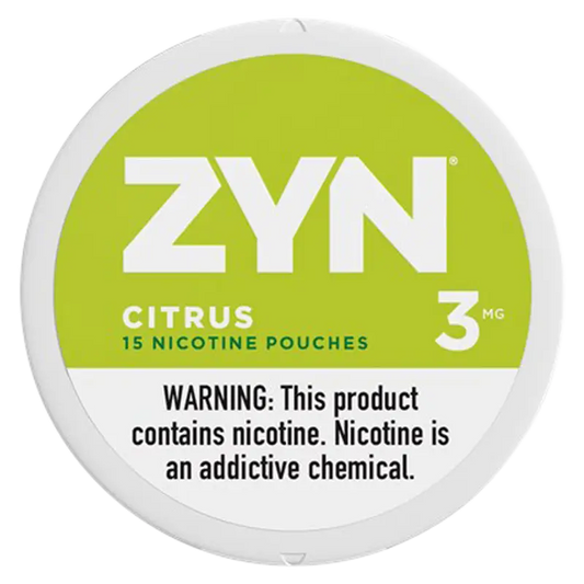 Zyn Citrus Nicotine Pouches 3mg & 6mg