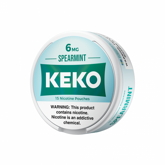 Keko Nicotine Pouches Spearmint 3mg & 6mg