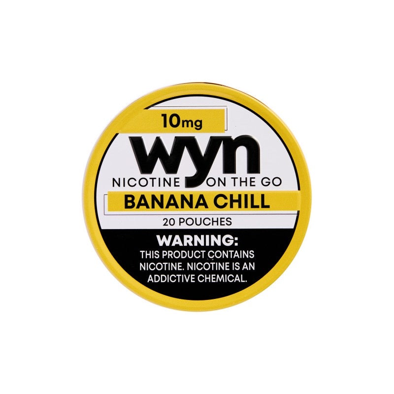 Wyn Nicotine Pouches Banana Chill 6mg, 10mg & 14mg