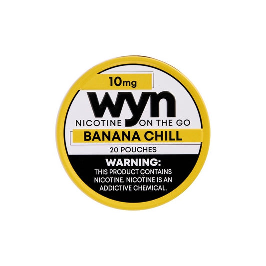 Wyn Nicotine Pouches Banana Chill 6mg, 10mg & 14mg