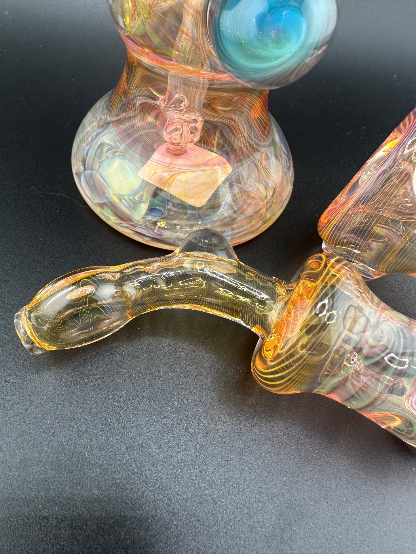 Royal Glass 10mm Rig & Sherlock Combo BOGO Spooky Halloween Deals