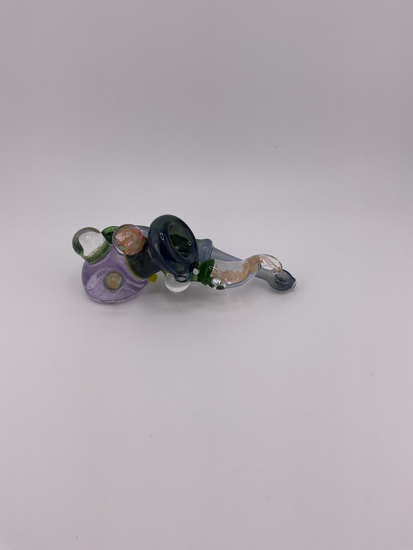 Brandon Welk ( Brando Glass ) Mini Liquid Filled Pendant Pipe