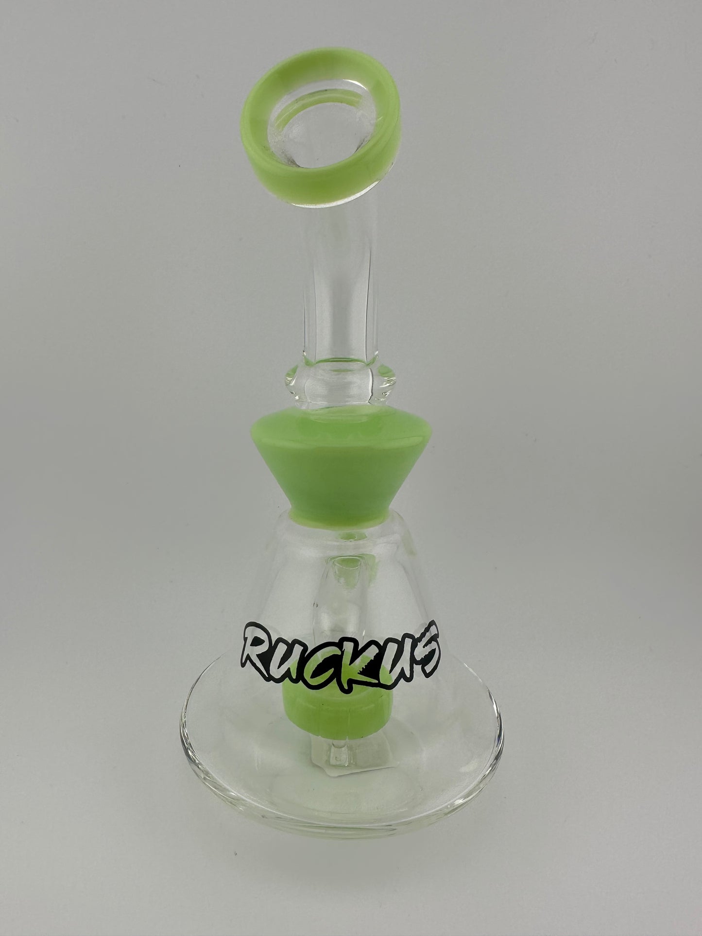 Ruckus Glass 7” Bent Neck Rig 14mm