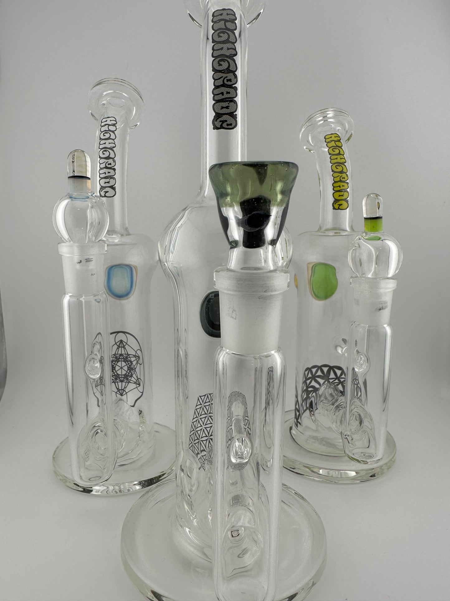 Highgrade Mike In Line Perc 14mm Rig