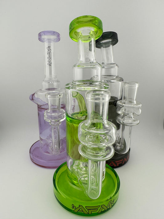 AFM Glass 8.5" Power Incycler T481 Recycler 14mm