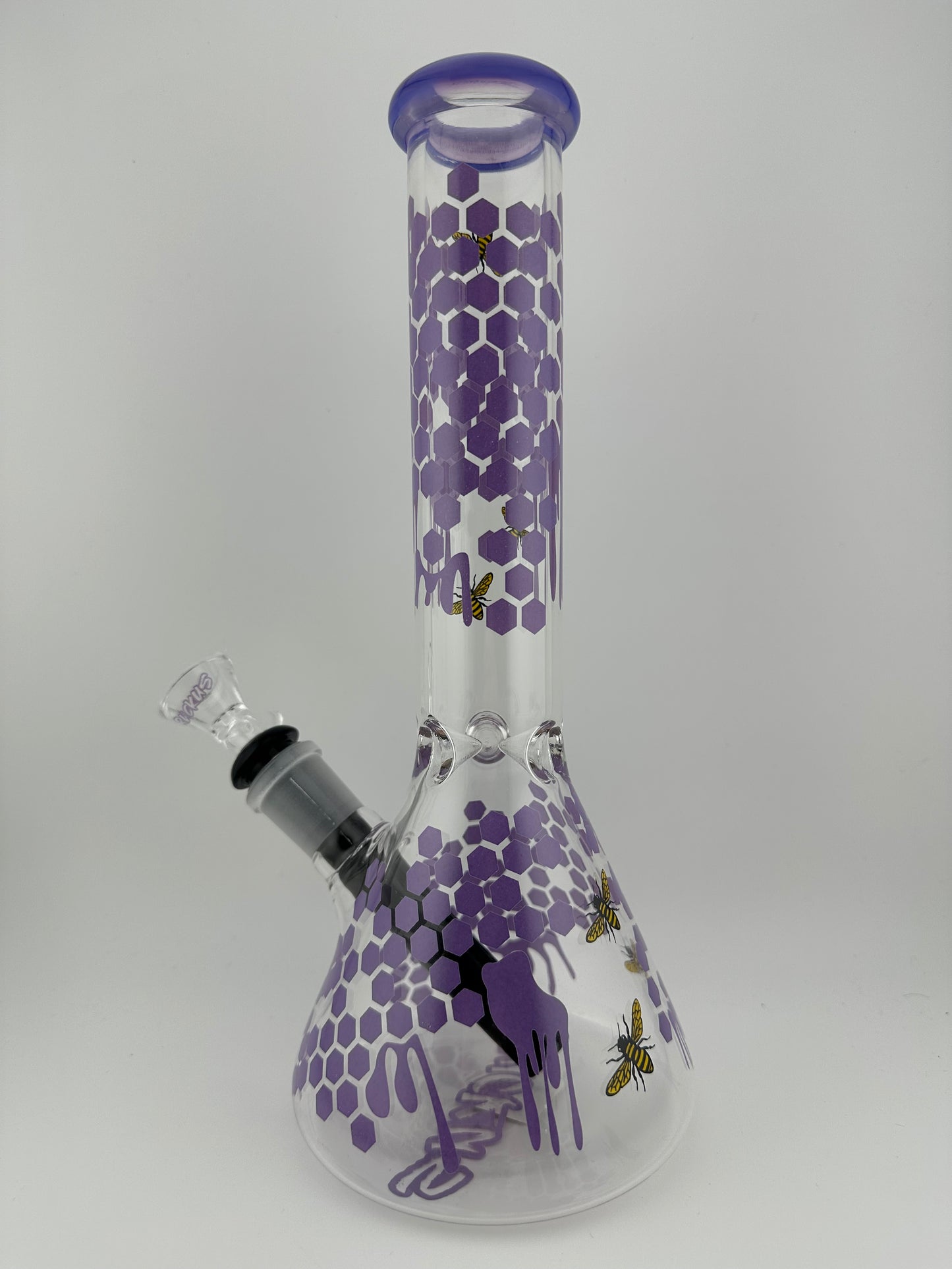 Ruckus Glass Honeycomb Bee Beaker