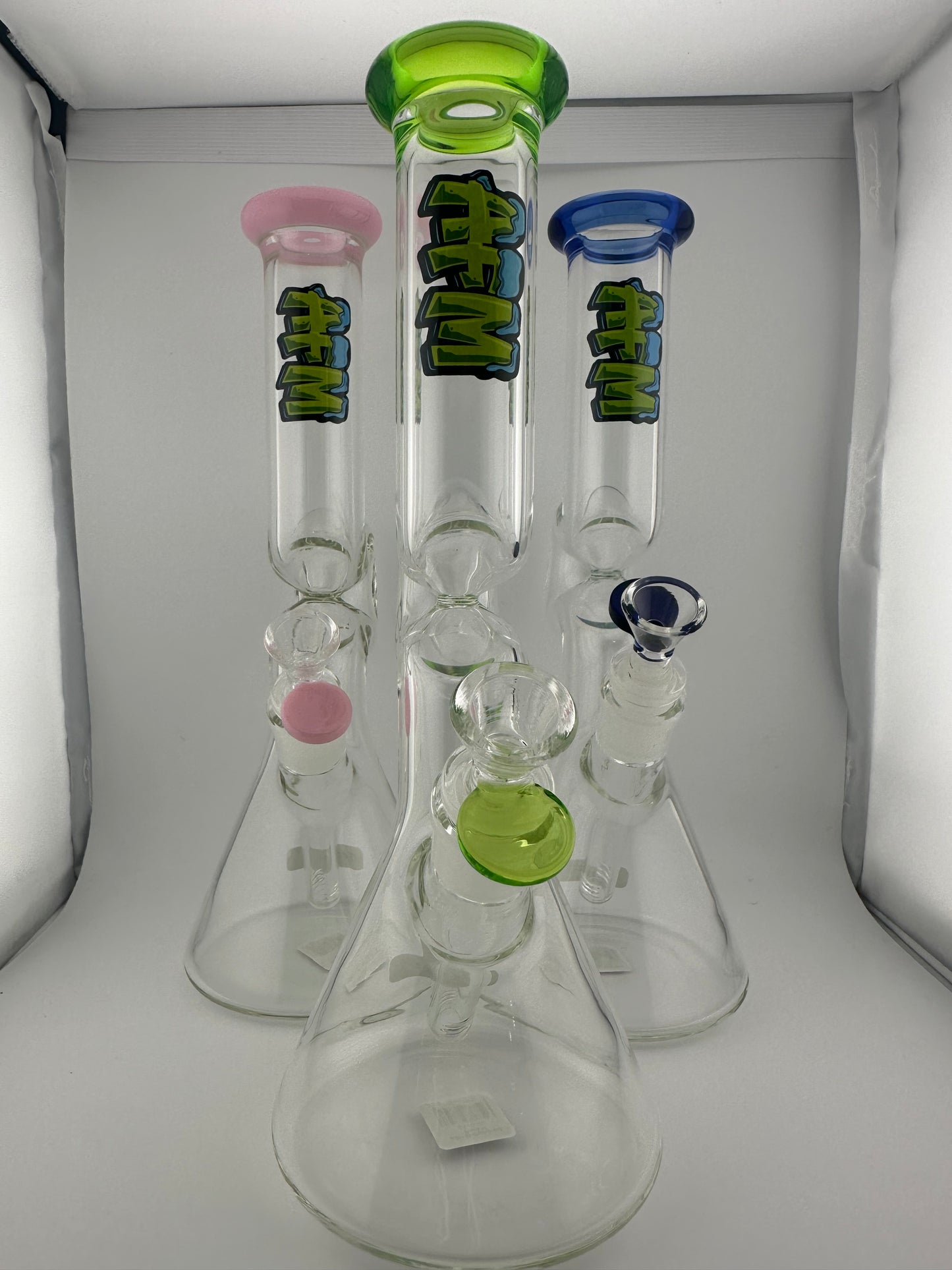 AFM Glass Hunchback Beaker 14mm