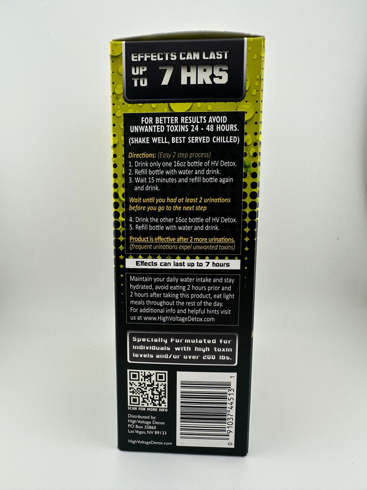 High Voltage Premium Detox Drink 32oz