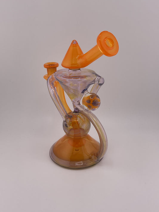 Made by Mank Orange and Purple Recycler
