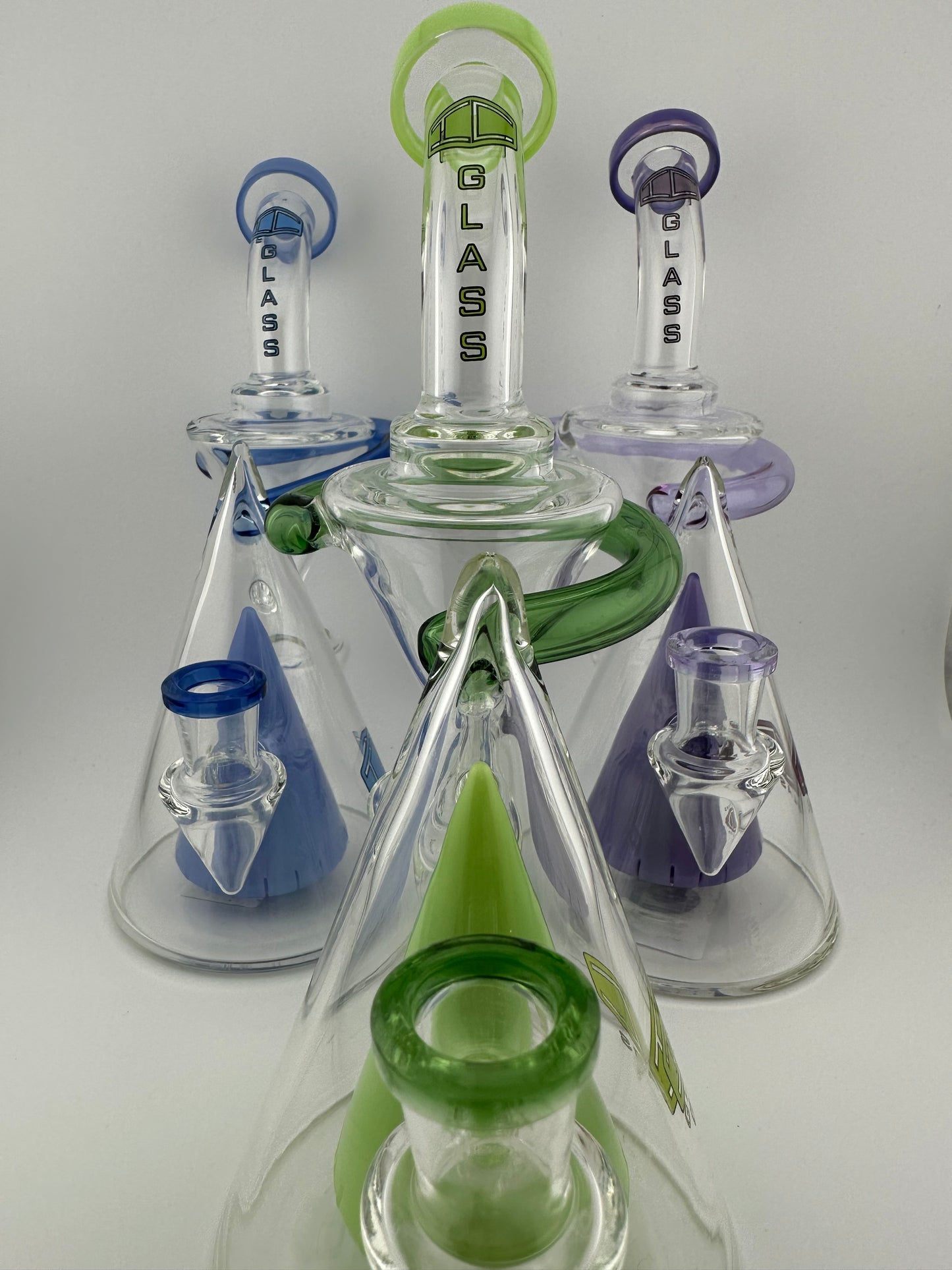 IC Glass External Waterfall Recycler 14mm