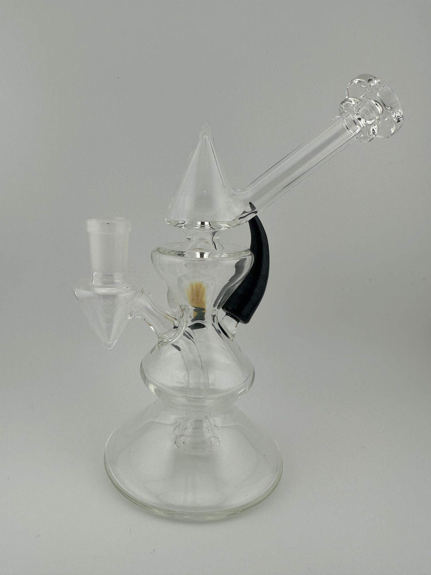Made by Mank Clear Banger Hanger W/ Horn & Marble