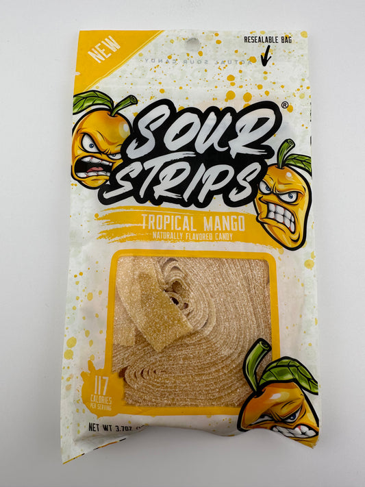 Sour Strips Tropical Mango Licorice Strips