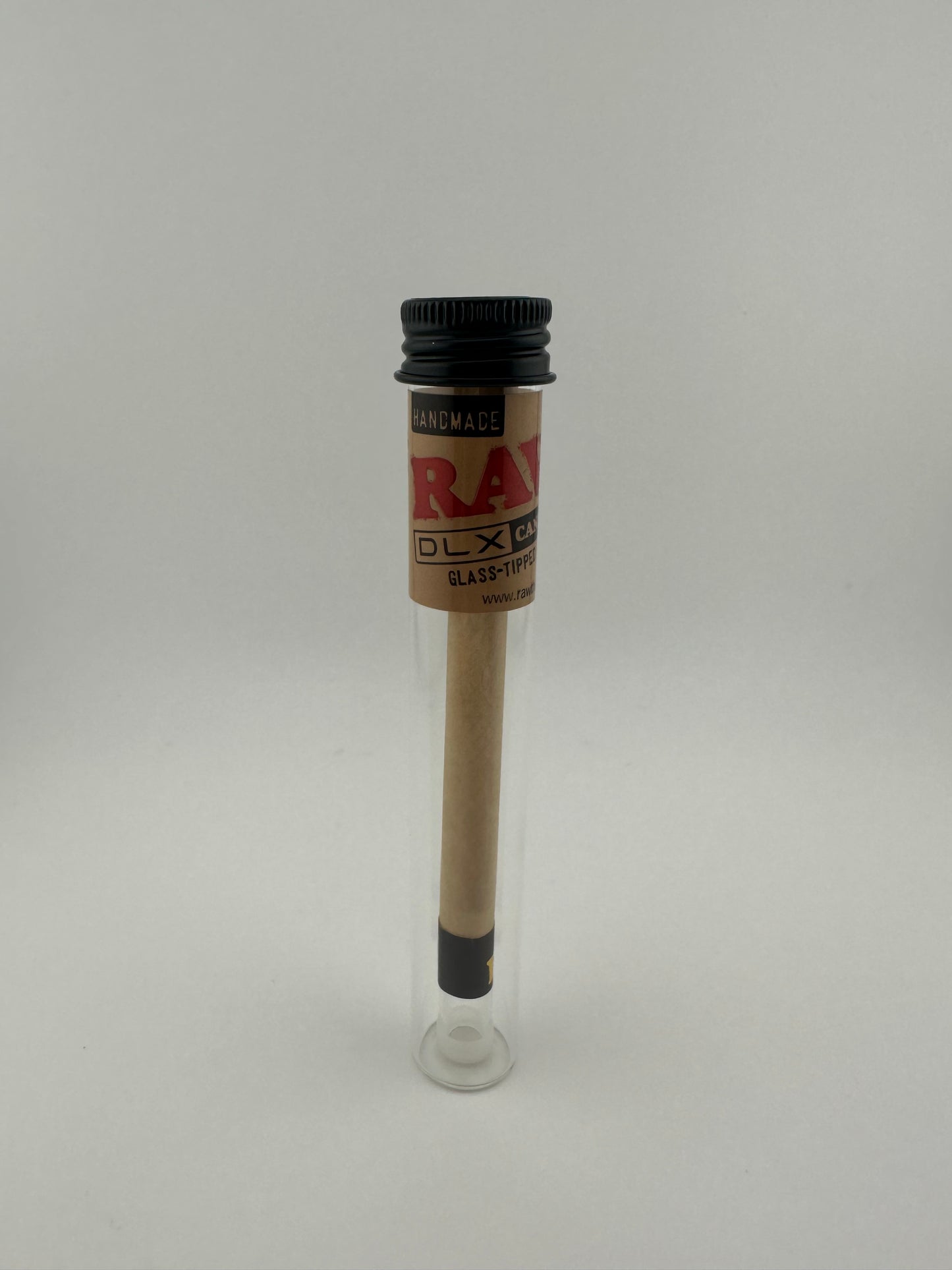 Raw Handmade DLX Cannon Cone with Glass Tip
