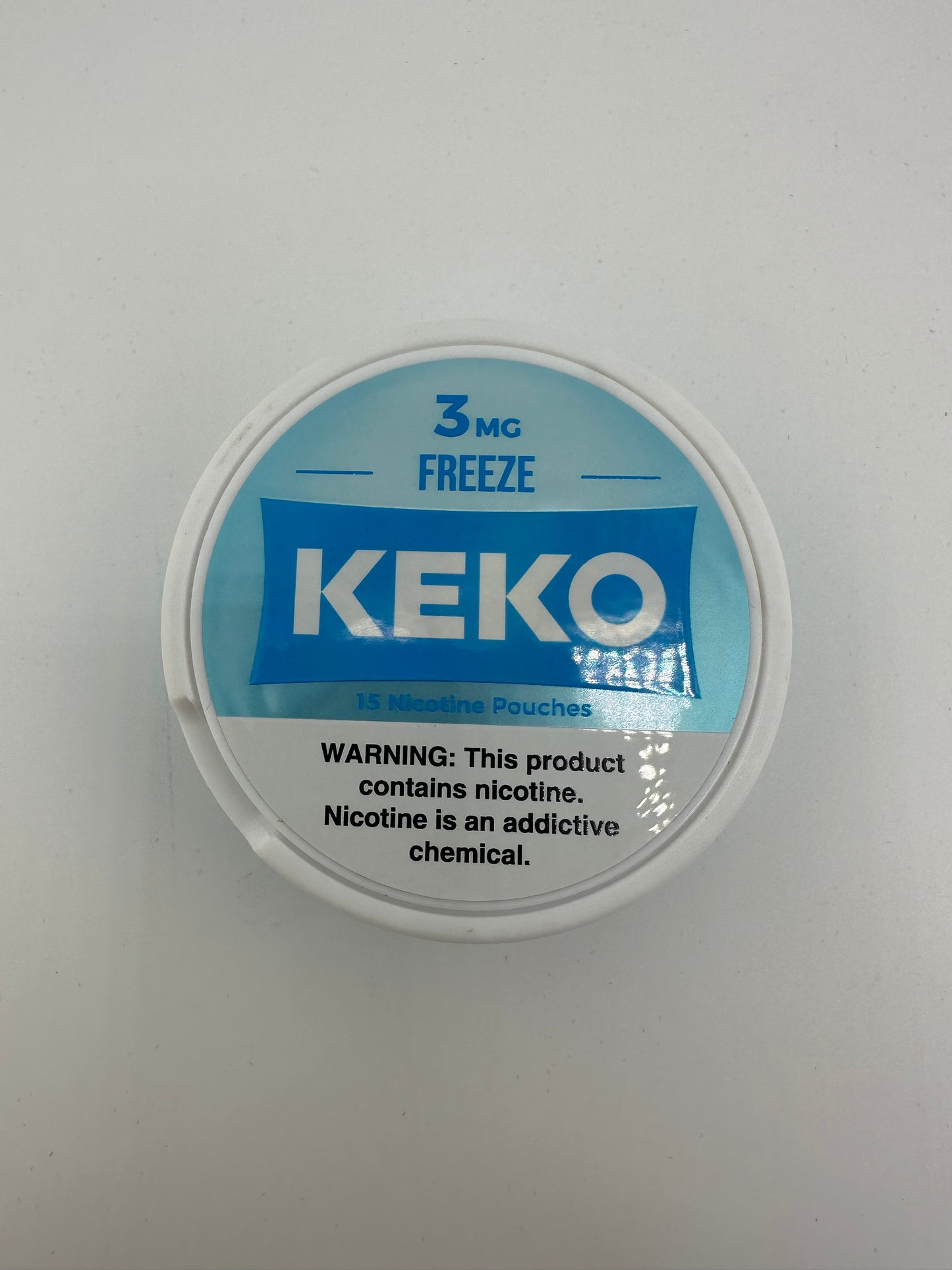 Keko Nicotine Pouches Freeze 3mg & 6mg