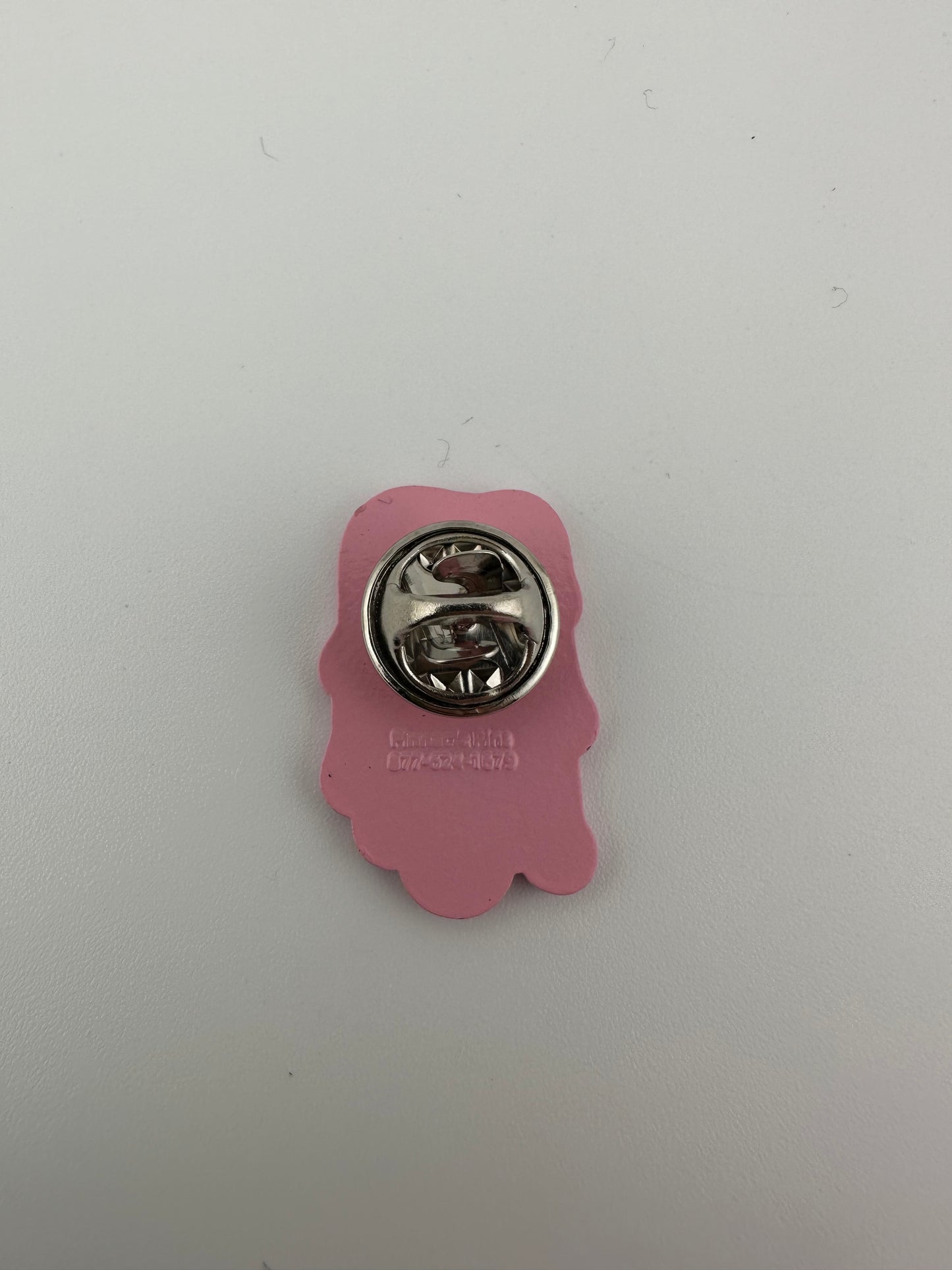 Nikk Drips Soft Enamel Pin Pink Nikk Drips Logo 1"