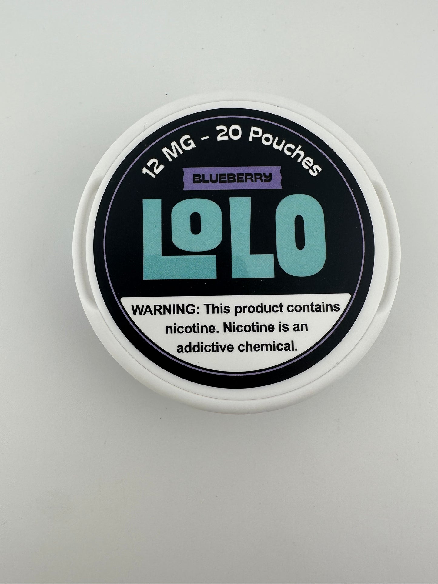 LoLo Nicotine Pouches Blueberry 9mg & 12mg