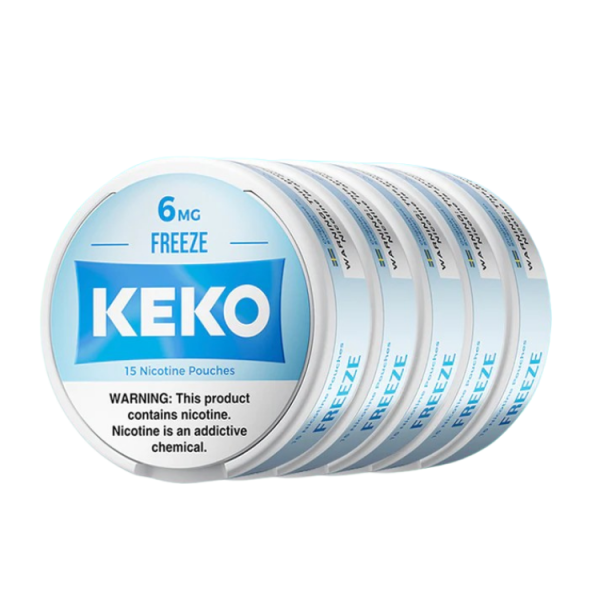 Keko Nicotine Pouches Freeze 3mg & 6mg