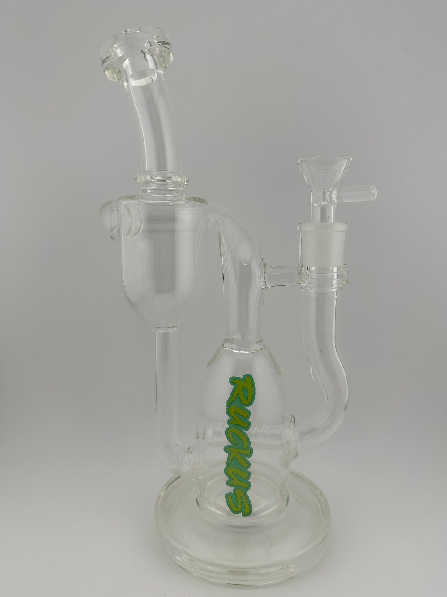 Ruckus Glass Clear Recycler 14mm