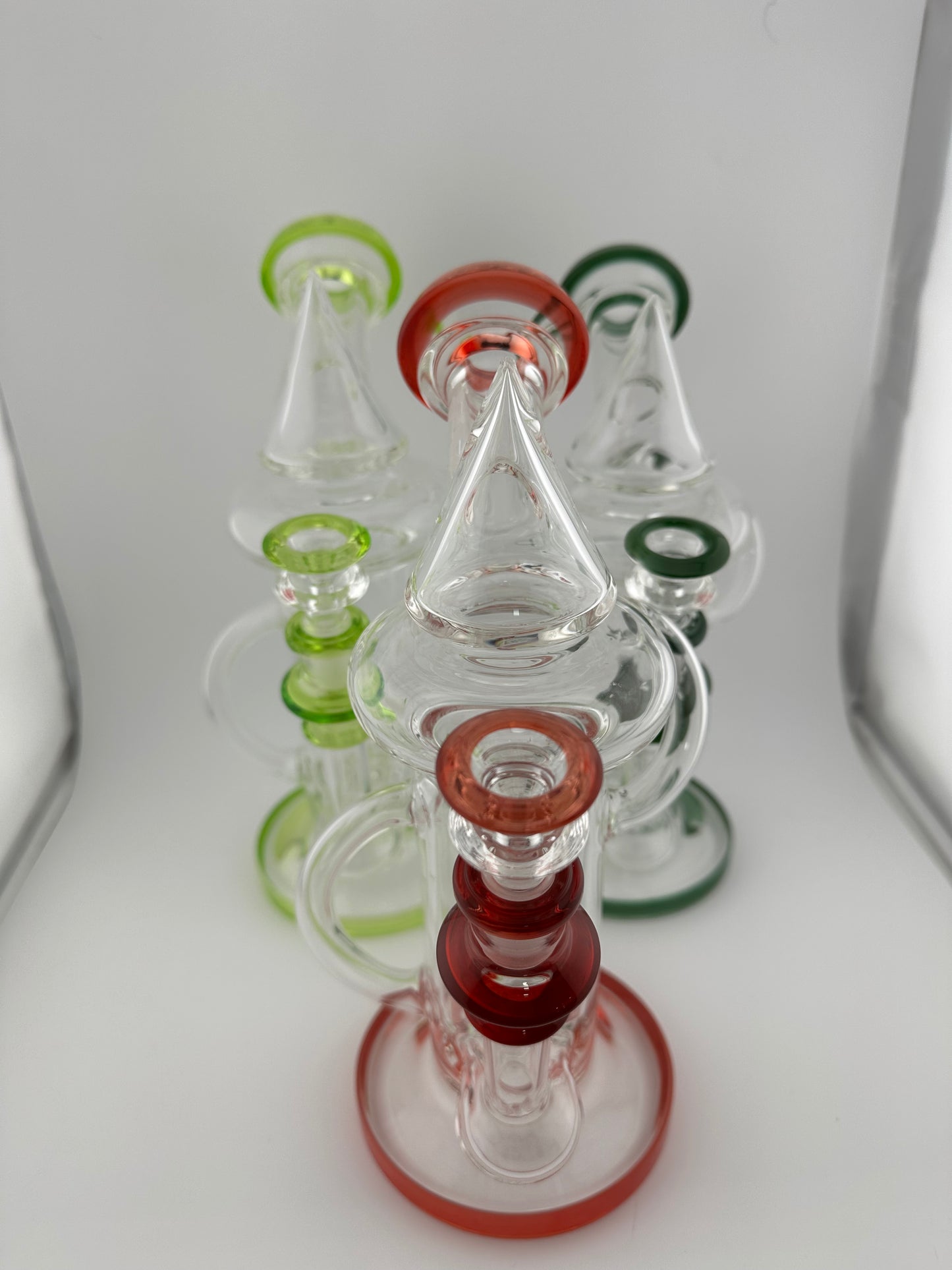 HWY Glass 9” Dual Uptake Recycler