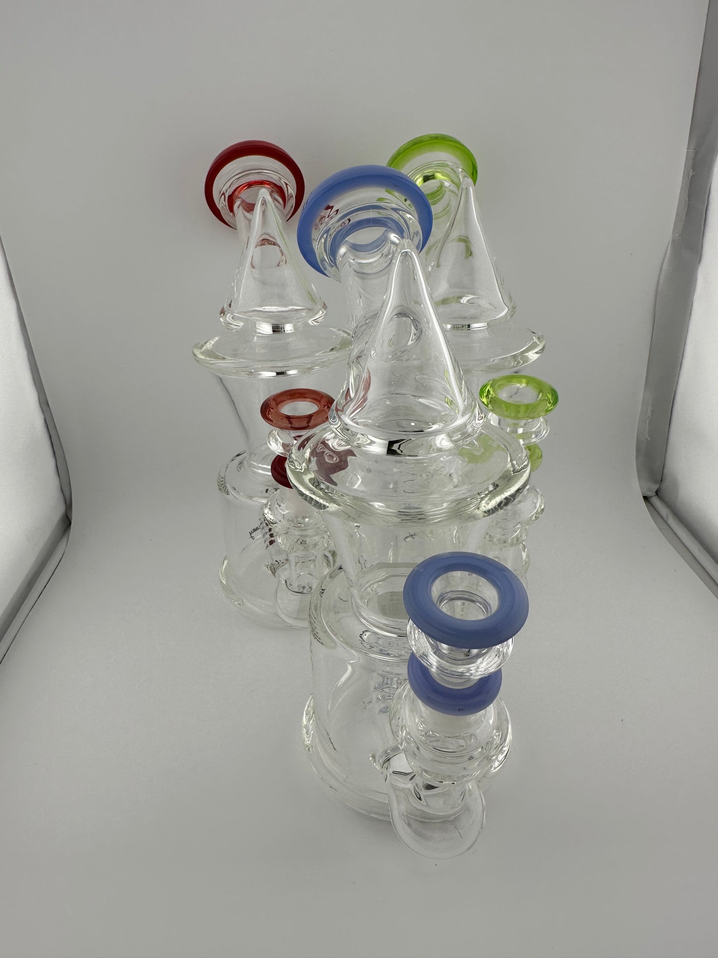 HWY Glass 9” Inline cone Rig 14mm