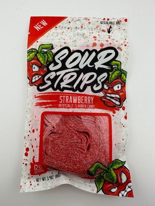 Sour Strips Strawberry Licorice Strips