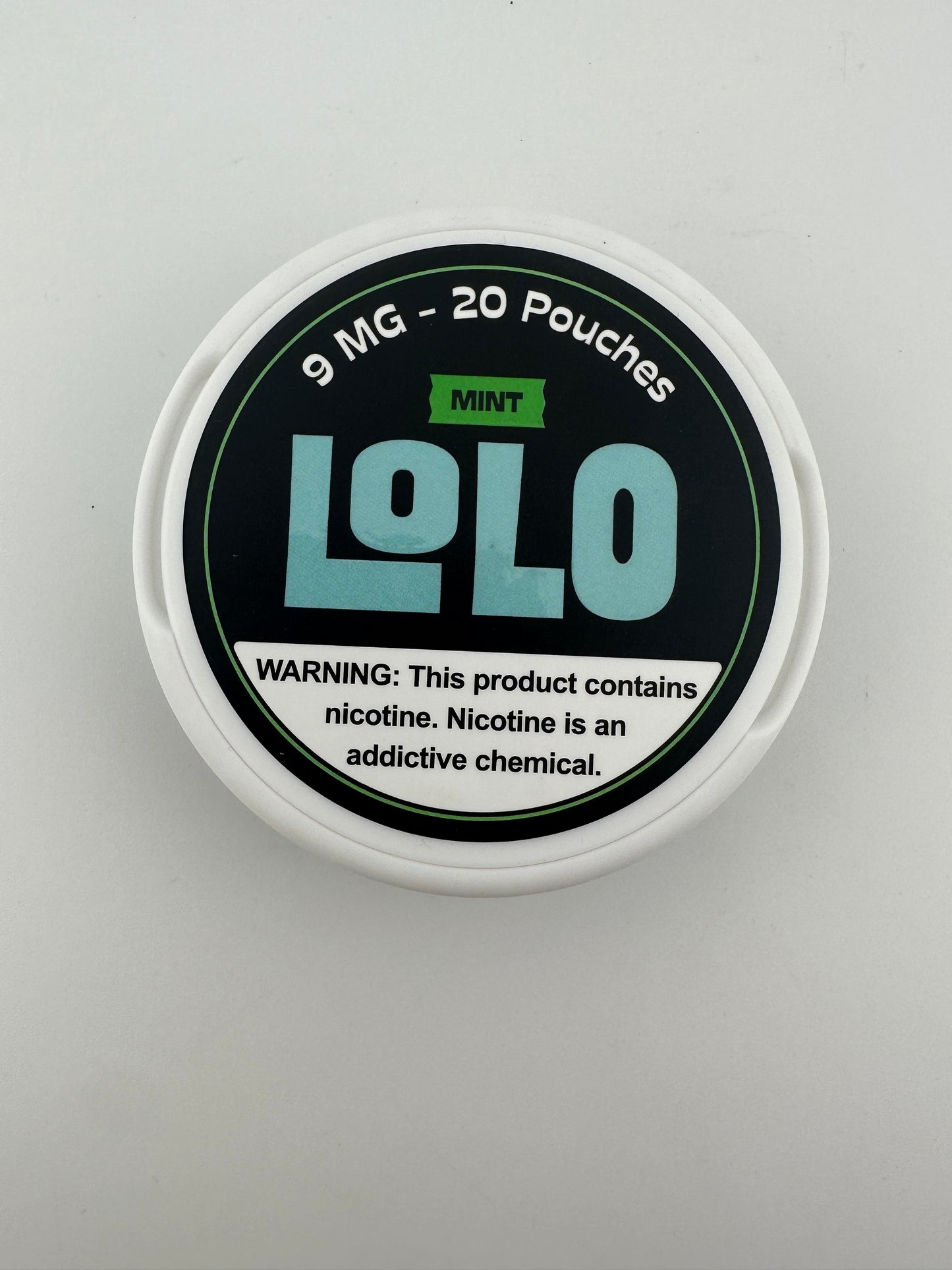 LoLo Nicotine Pouches Mint 9mg & 12mg