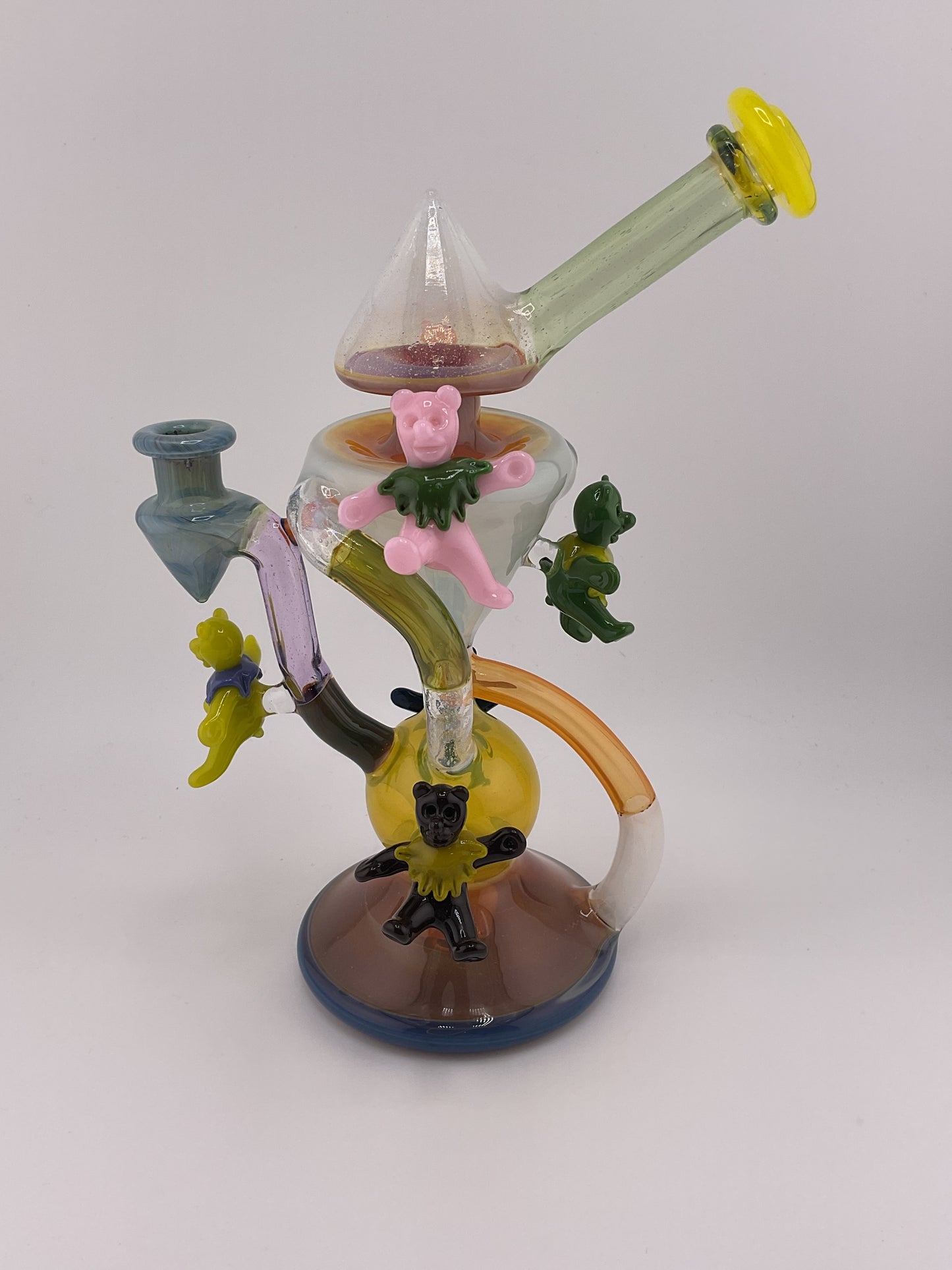Made by Mank Grateful Dead Tribute Patchwork Recycler