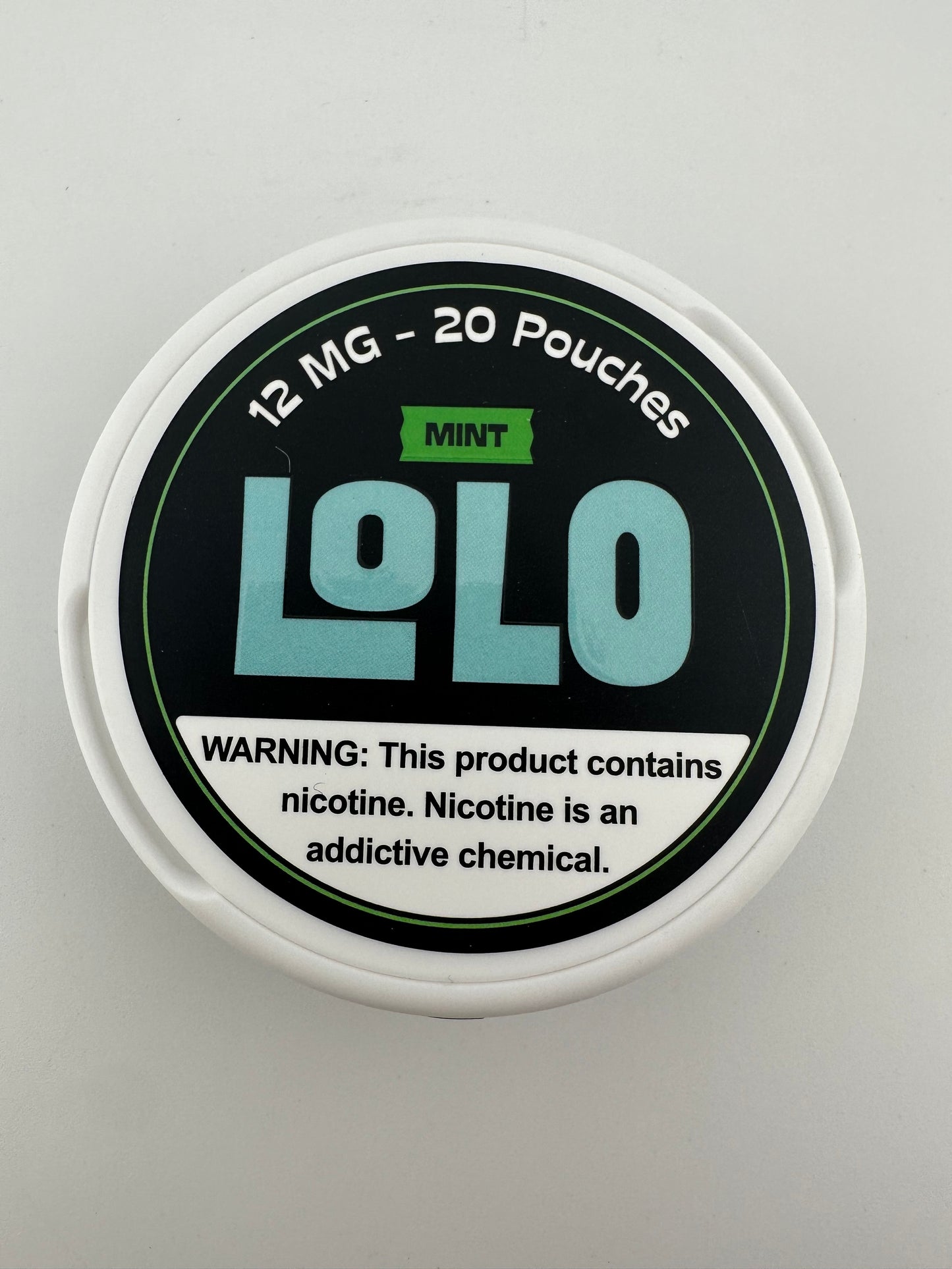 LoLo Nicotine Pouches Mint 9mg & 12mg