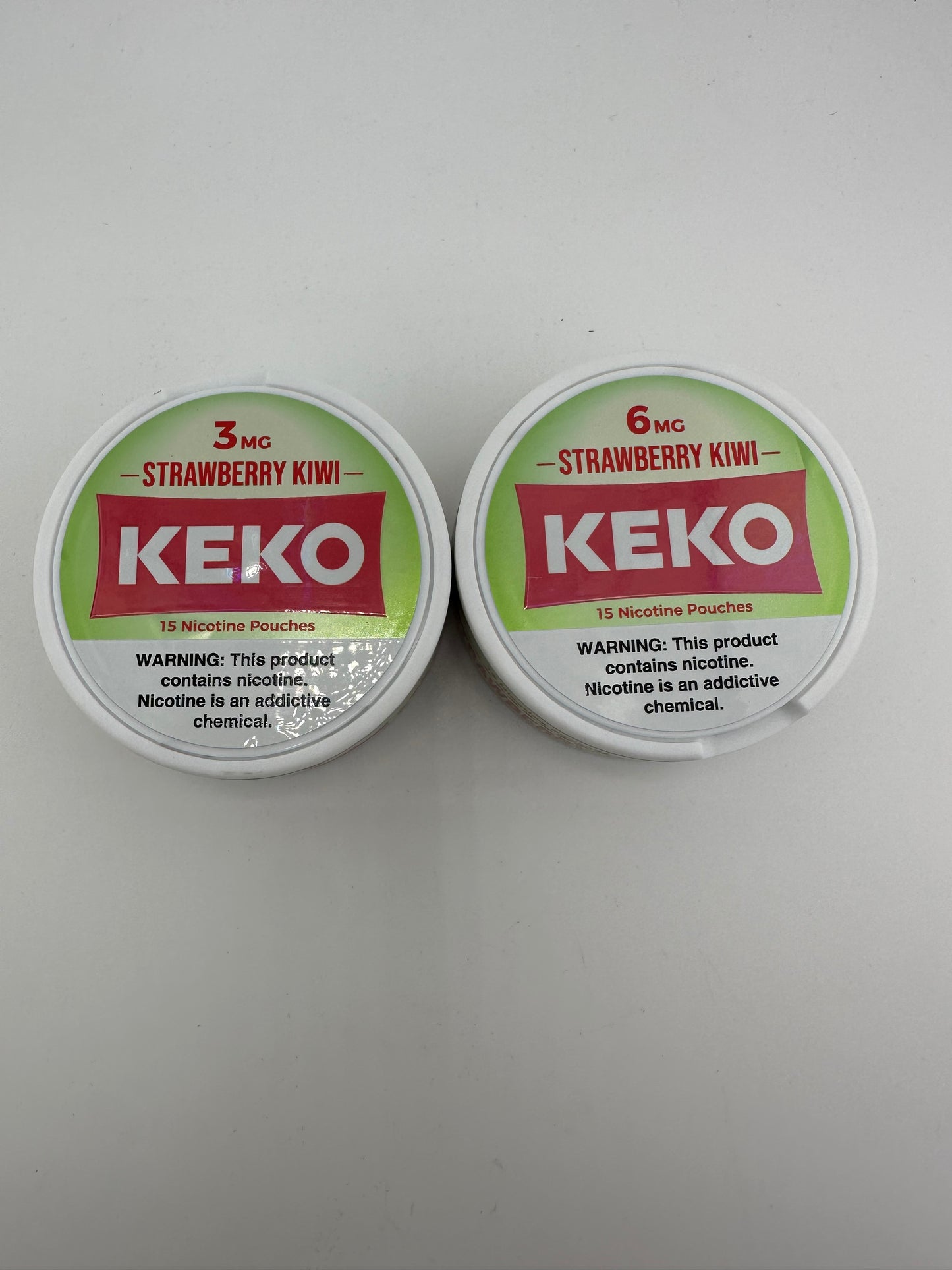 Keko Nicotine Pouches Strawberry Kiwi 3mg & 6mg