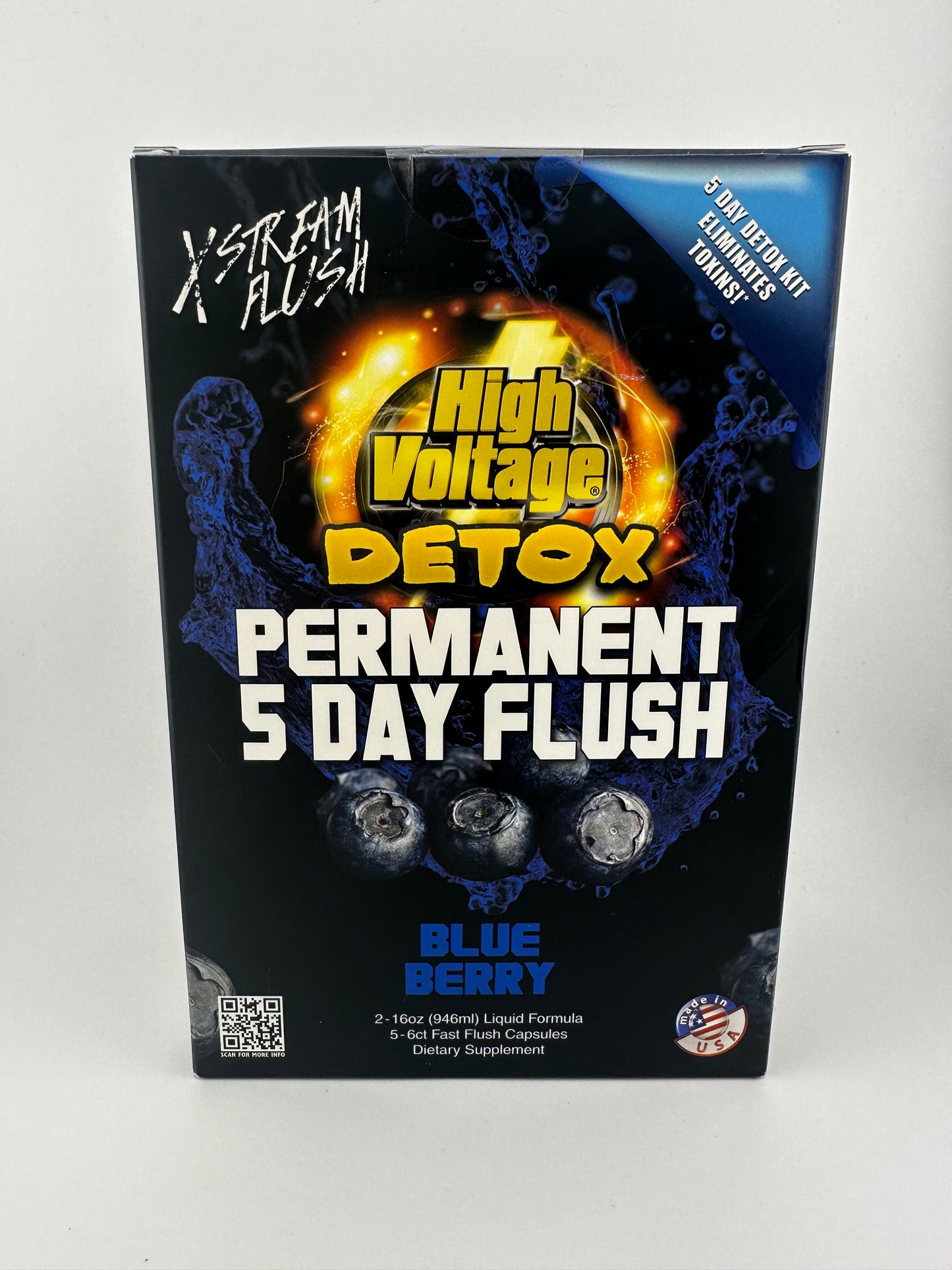 High Voltage Detox Permanent 5 Day Flush - X Stream Flush