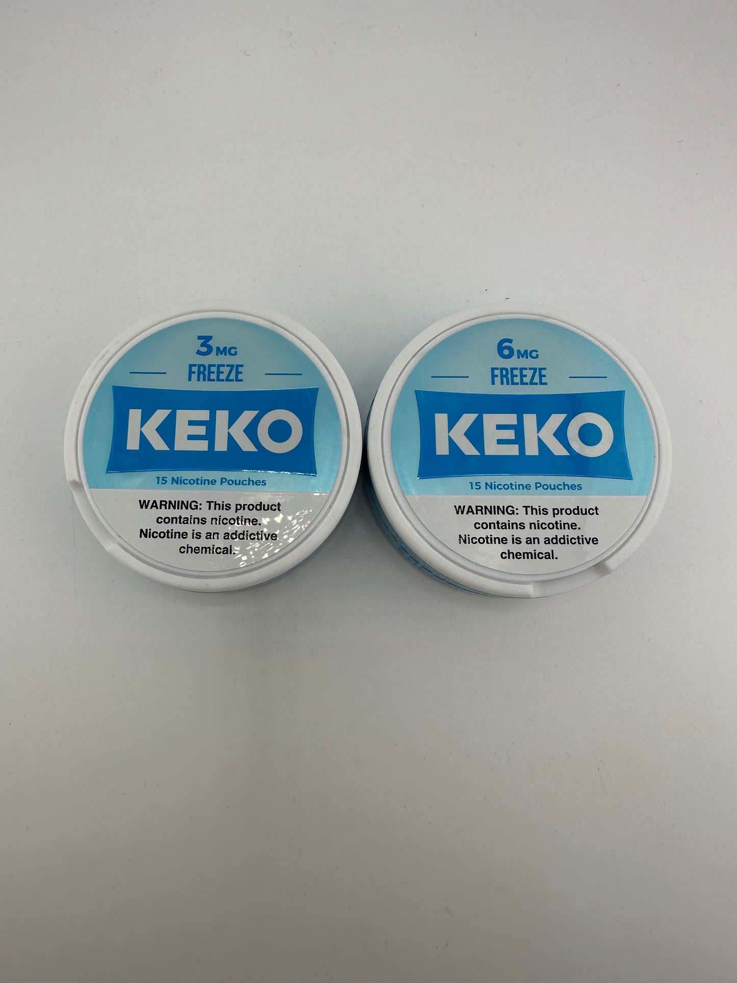 Keko Nicotine Pouches Freeze 3mg & 6mg