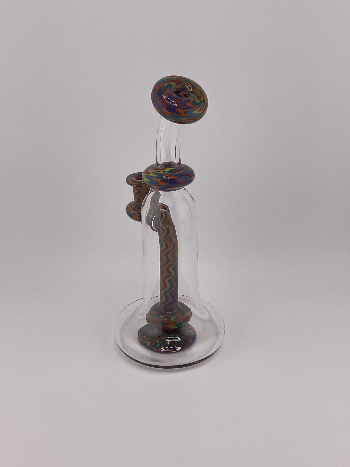 Mcdoogle Glass Clear/Worked Banger Hanger