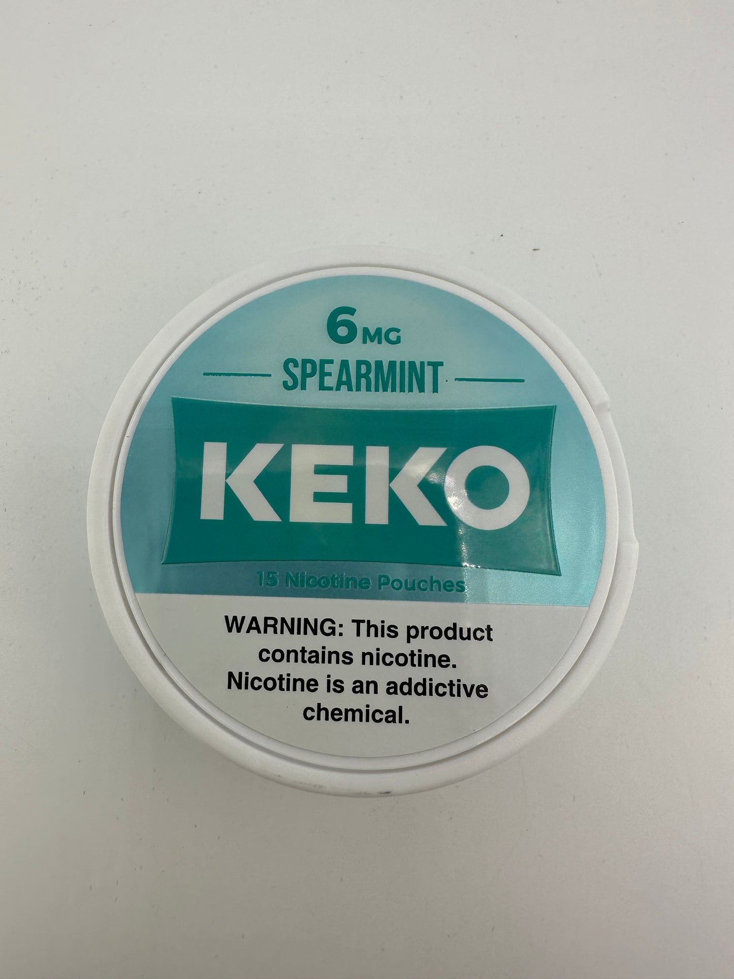 Keko Nicotine Pouches Spearmint 3mg & 6mg