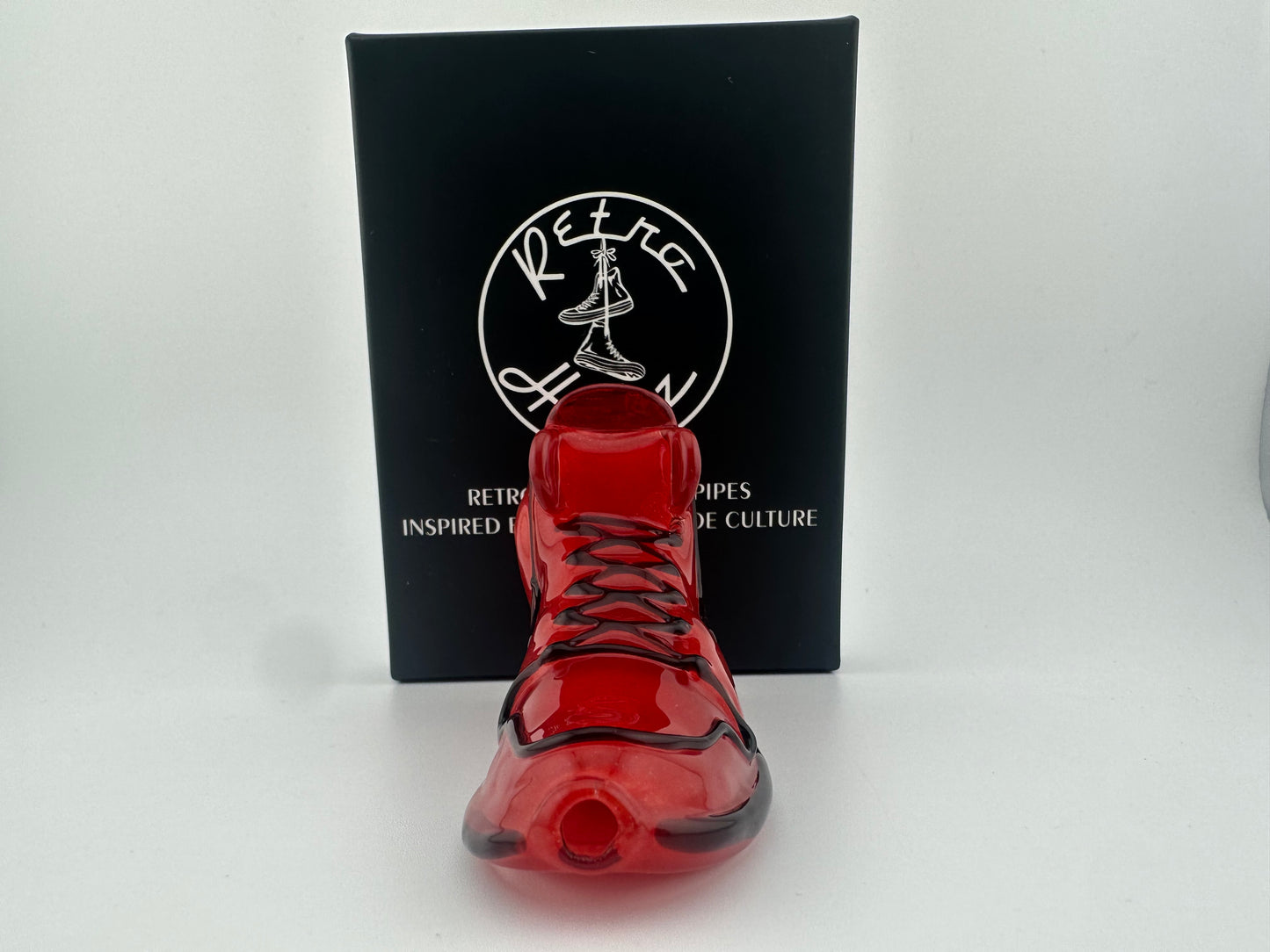 RETRO HIGHZ 4" HAND-PIPE - RED