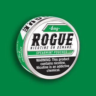 Rogue Spearmint Nicotine Pouches 3mg & 6mg