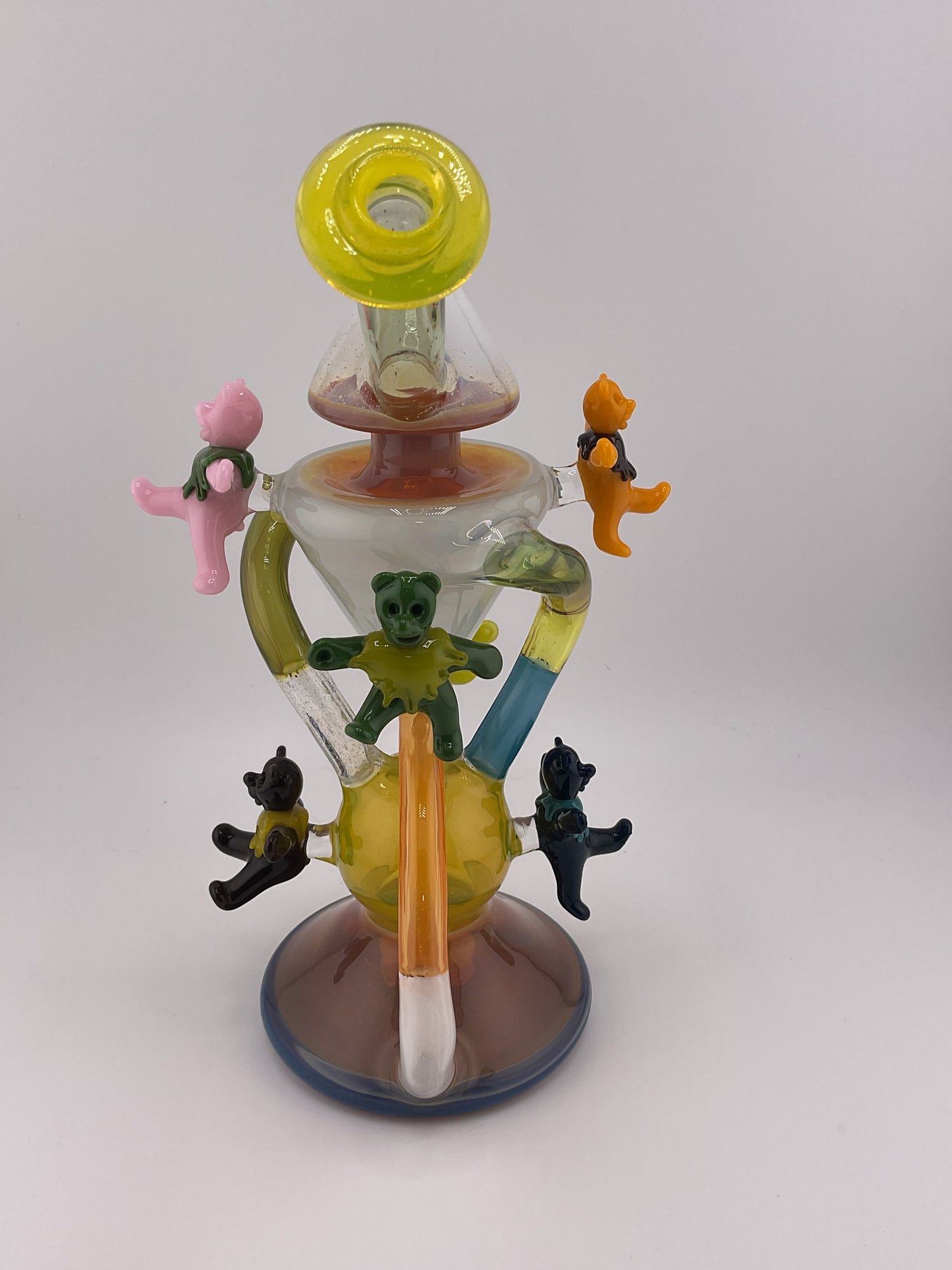 Made by Mank Grateful Dead Tribute Patchwork Recycler