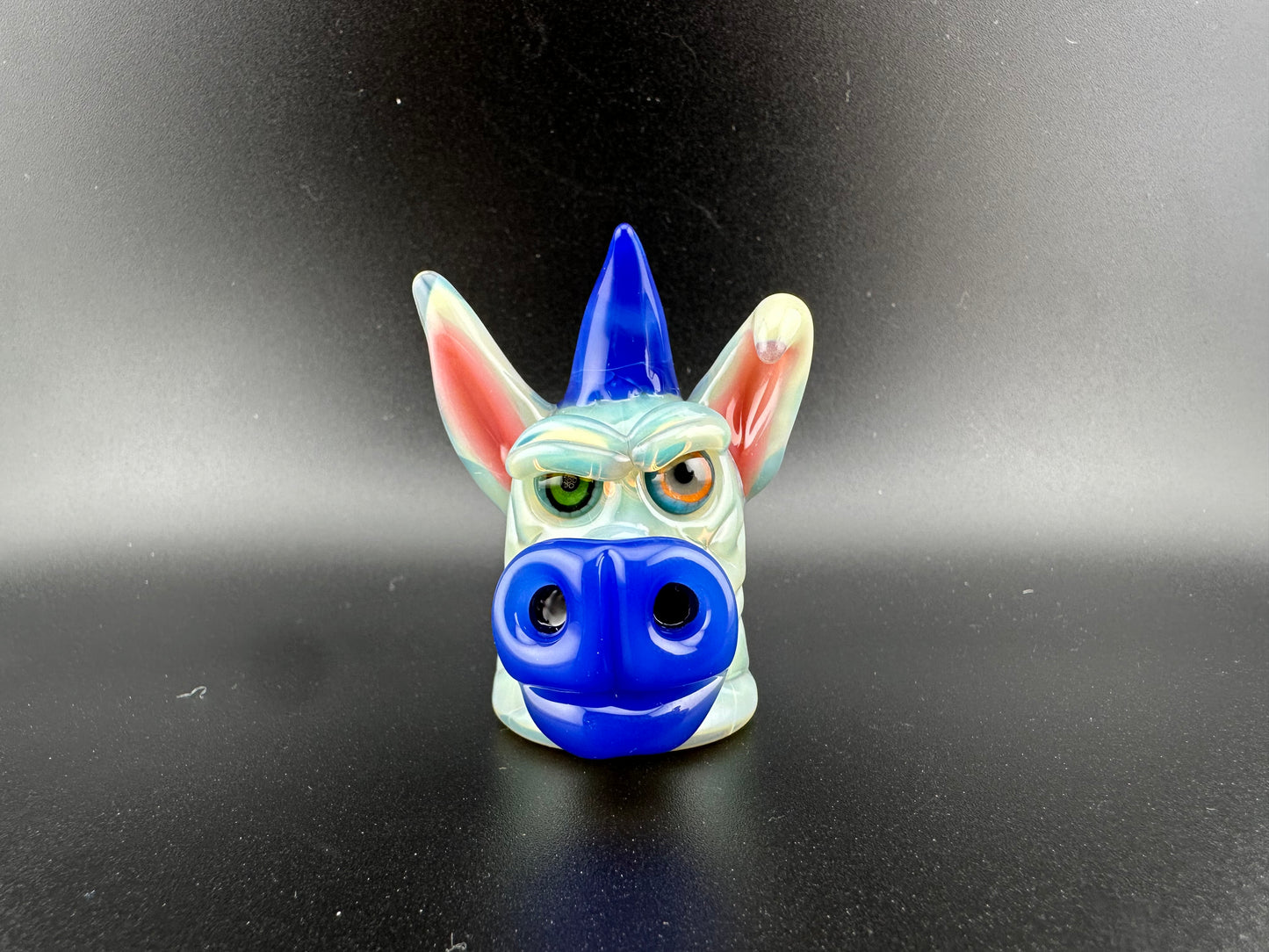 Morrison Glass Donkey Sculpted Pendants