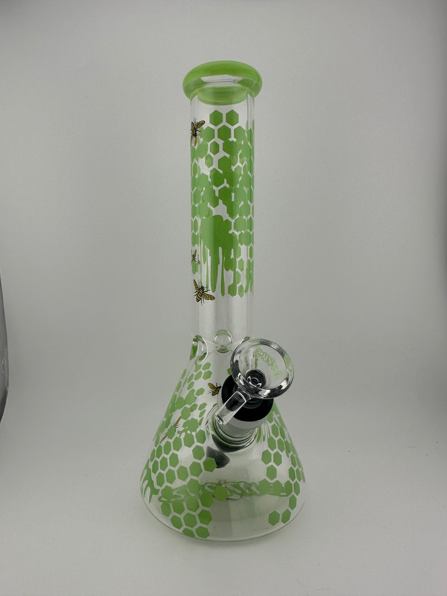 Ruckus Glass Honeycomb Bee Beaker