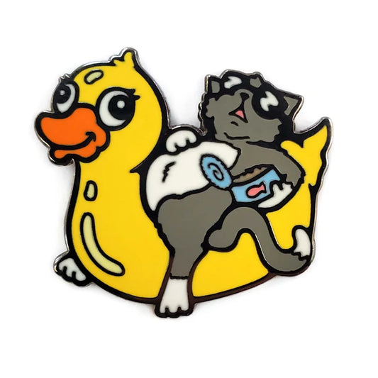 Kolorspun Pool Cat Pin