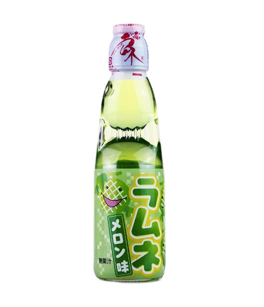 Hata – Ramune Soda (Melon Flavor) 200ml