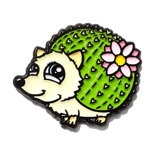 Kolorspun Hedgehog Pin