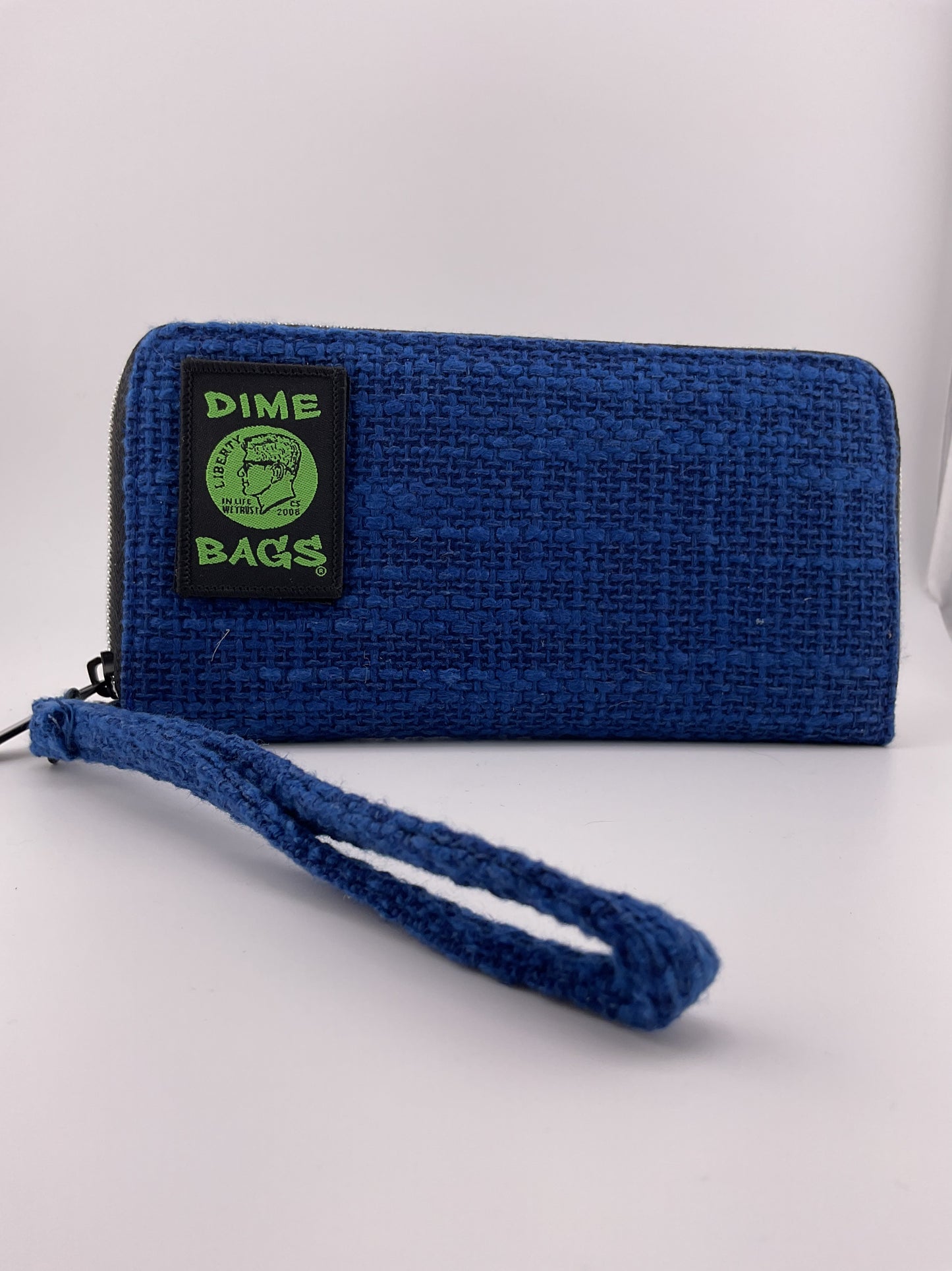 DIME BAGS Wristlet Wallet - RFID-Blocking Carrying Case with Secure Zipper and Wristlet Loop