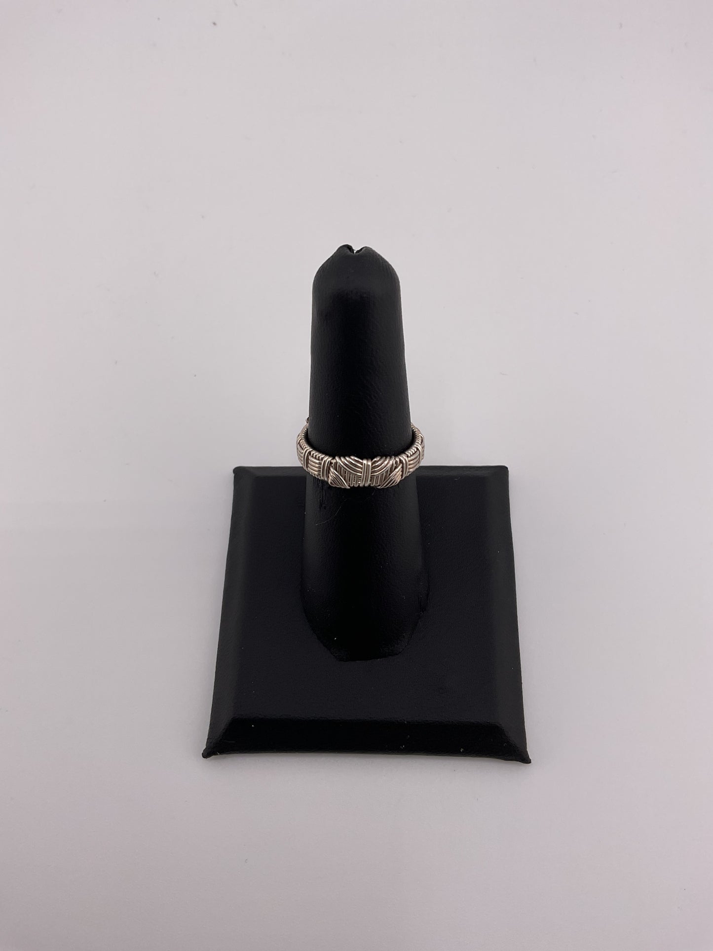 Jaybirds Jewelry Silver Wrapped Rhodochrosite Ring Size 6 1/4