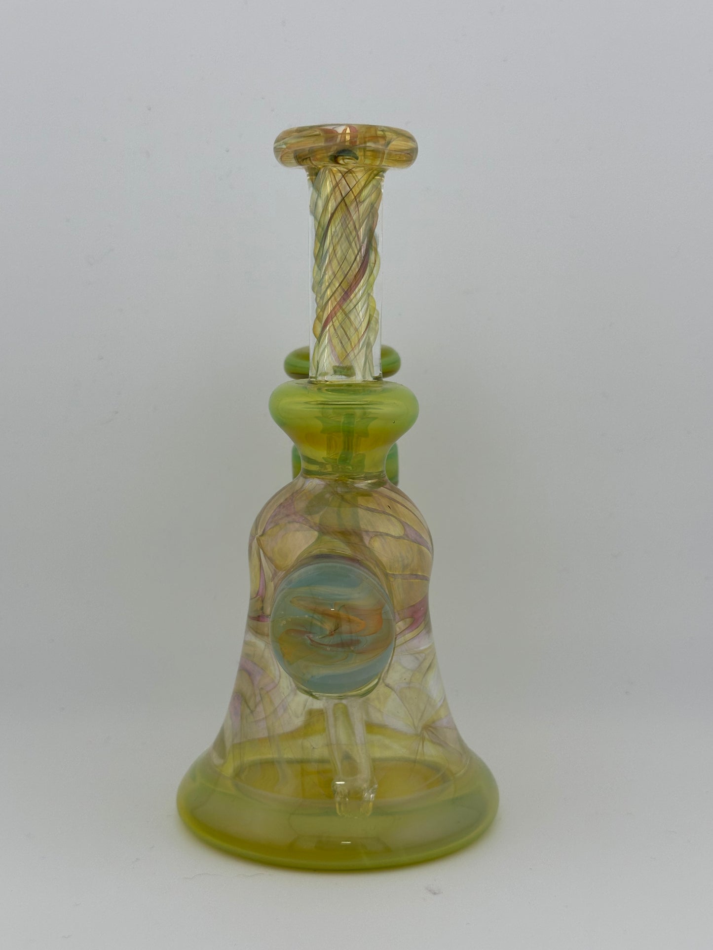 Pugsley Glass Green Worked Jammer