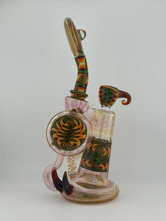 Crondo Classic Fumed Green Fire Line Worked